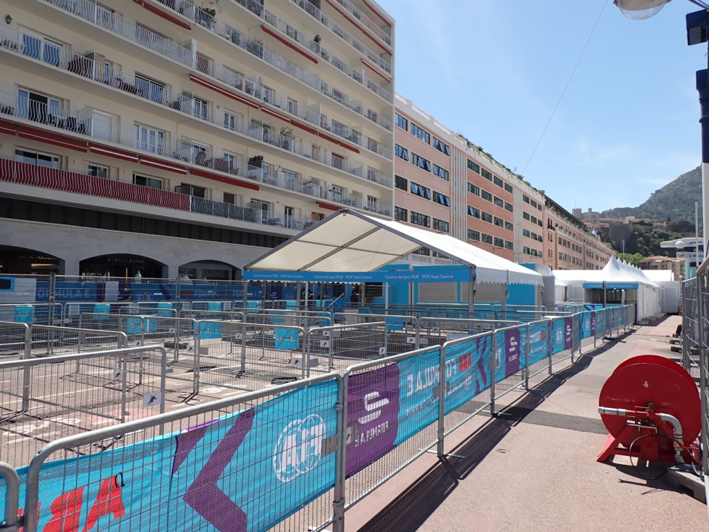 Formule Electrique Monaco - Mai 2021 - Zone de test